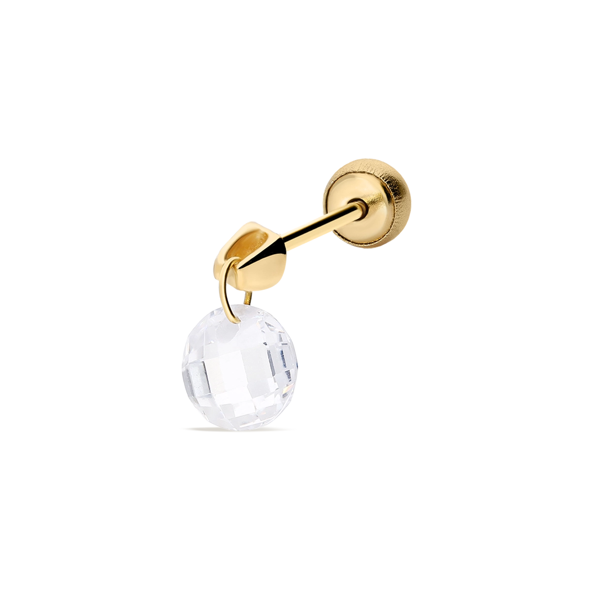 18k gold piercing