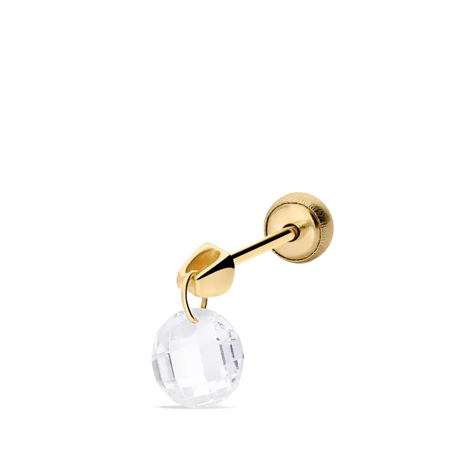 18k gold piercing