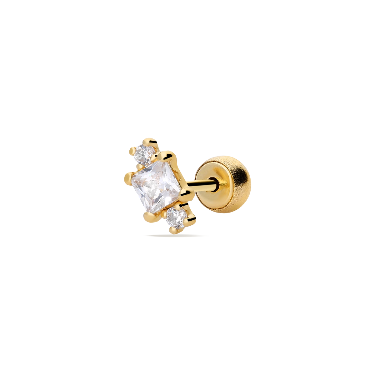 18k gold piercing