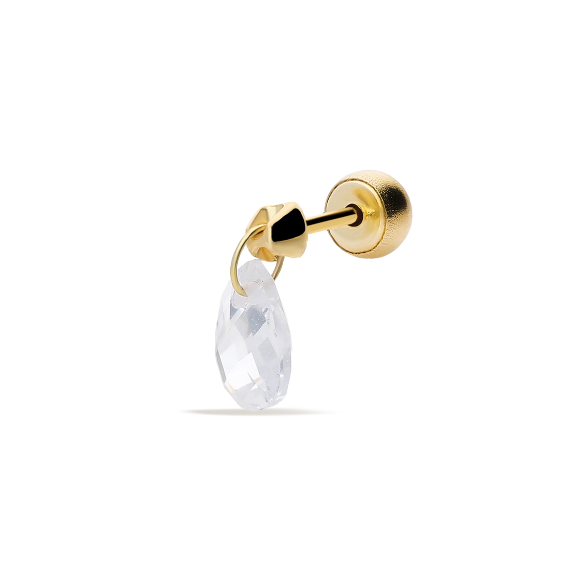 18k gold piercing