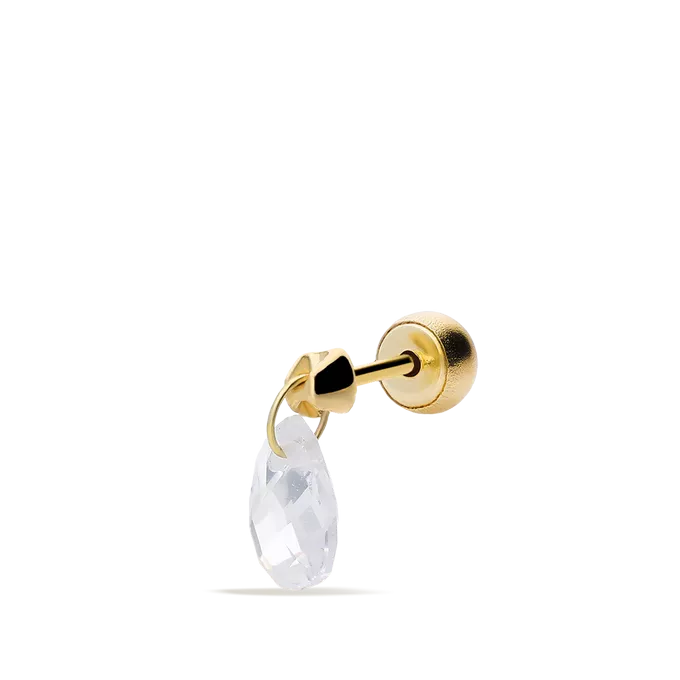 18k gold piercing