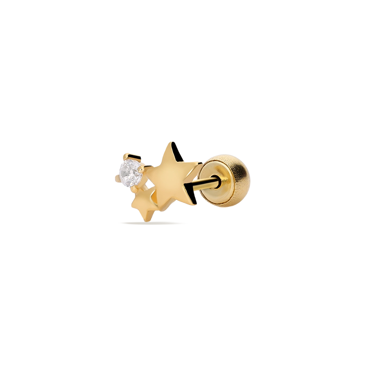 18k gold piercing