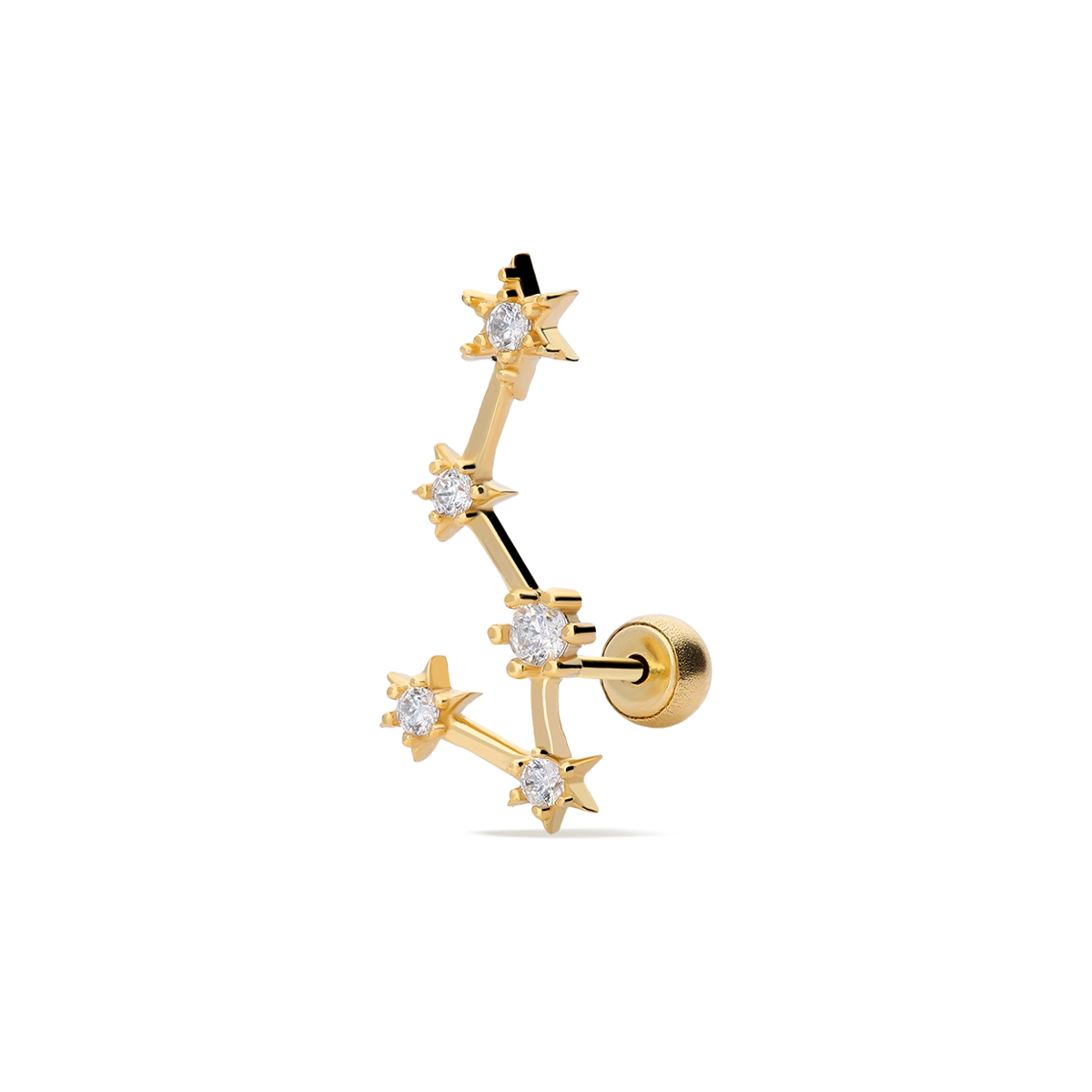 18k gold piercing