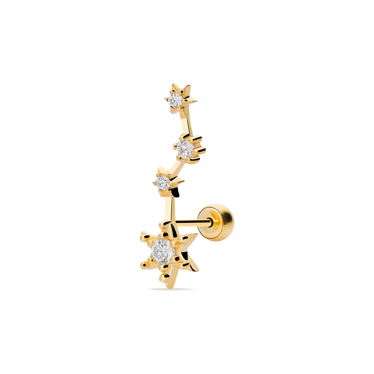 18k gold piercing