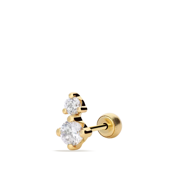 18k gold piercing