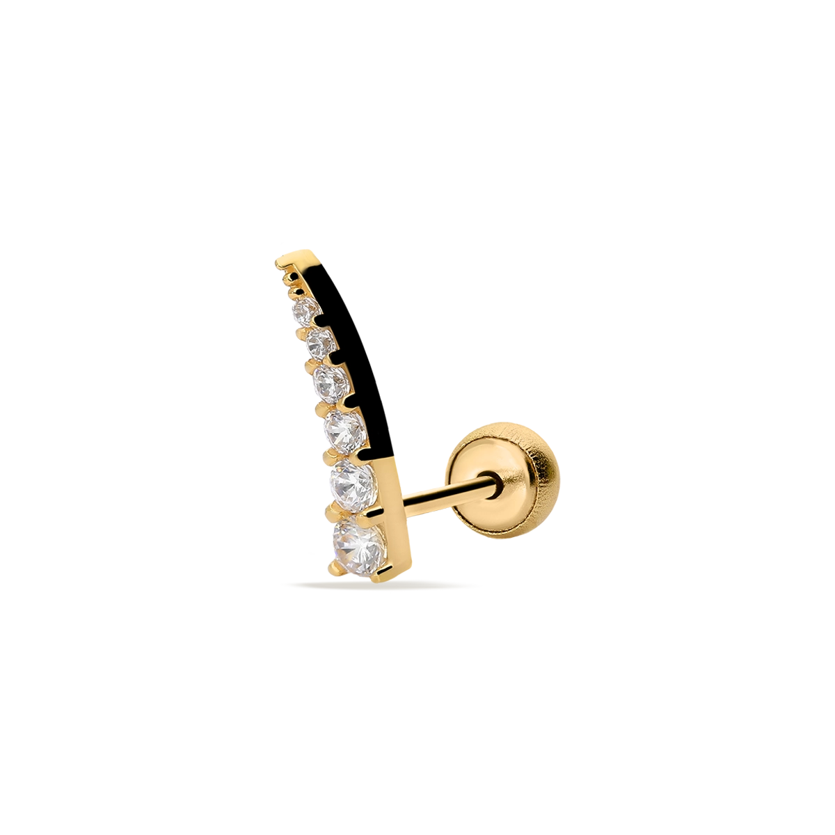 18k gold piercing