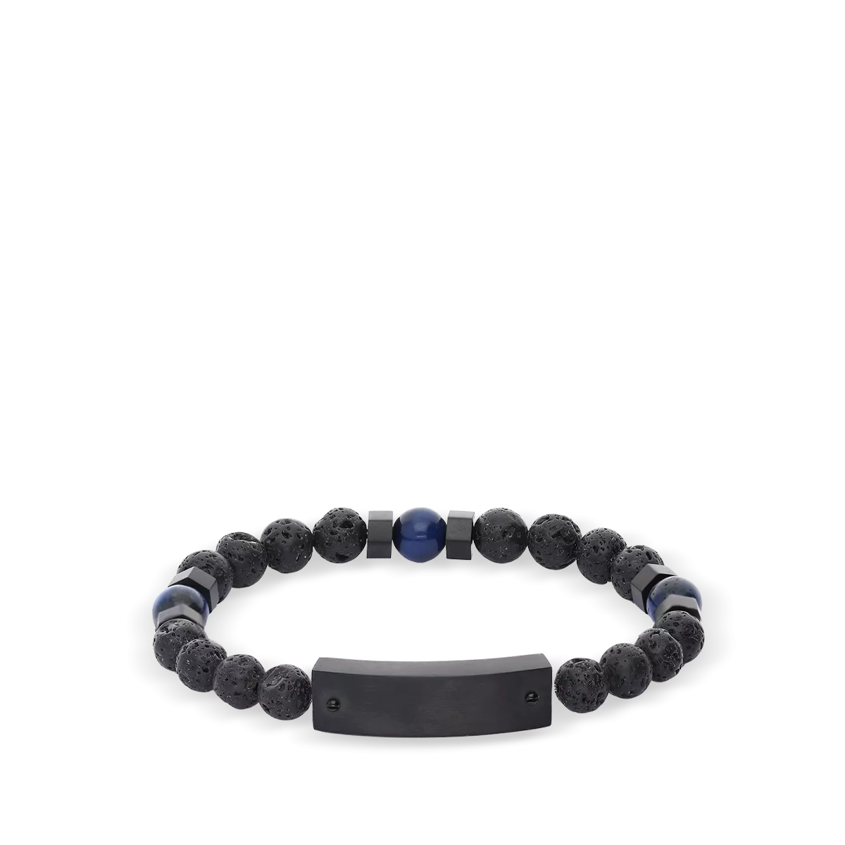 Pulsera hombre acero bolitas