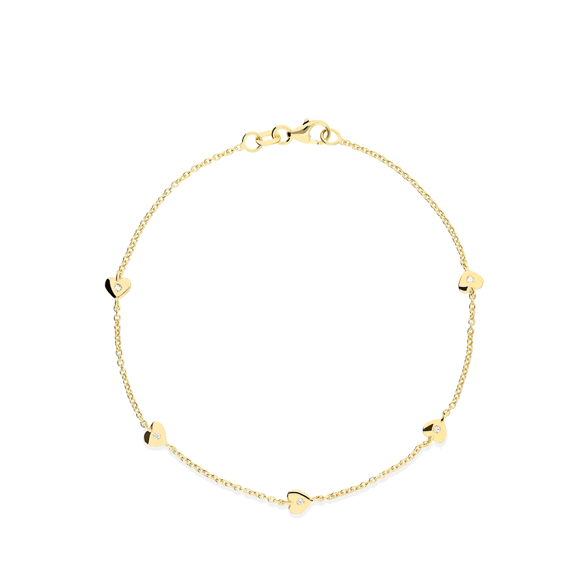 Pulsera diamante oro 18 quilates