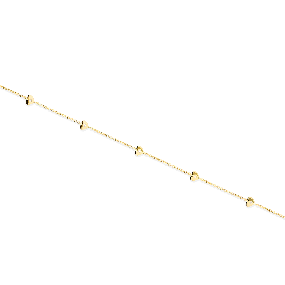 18k gold diamond bracelet