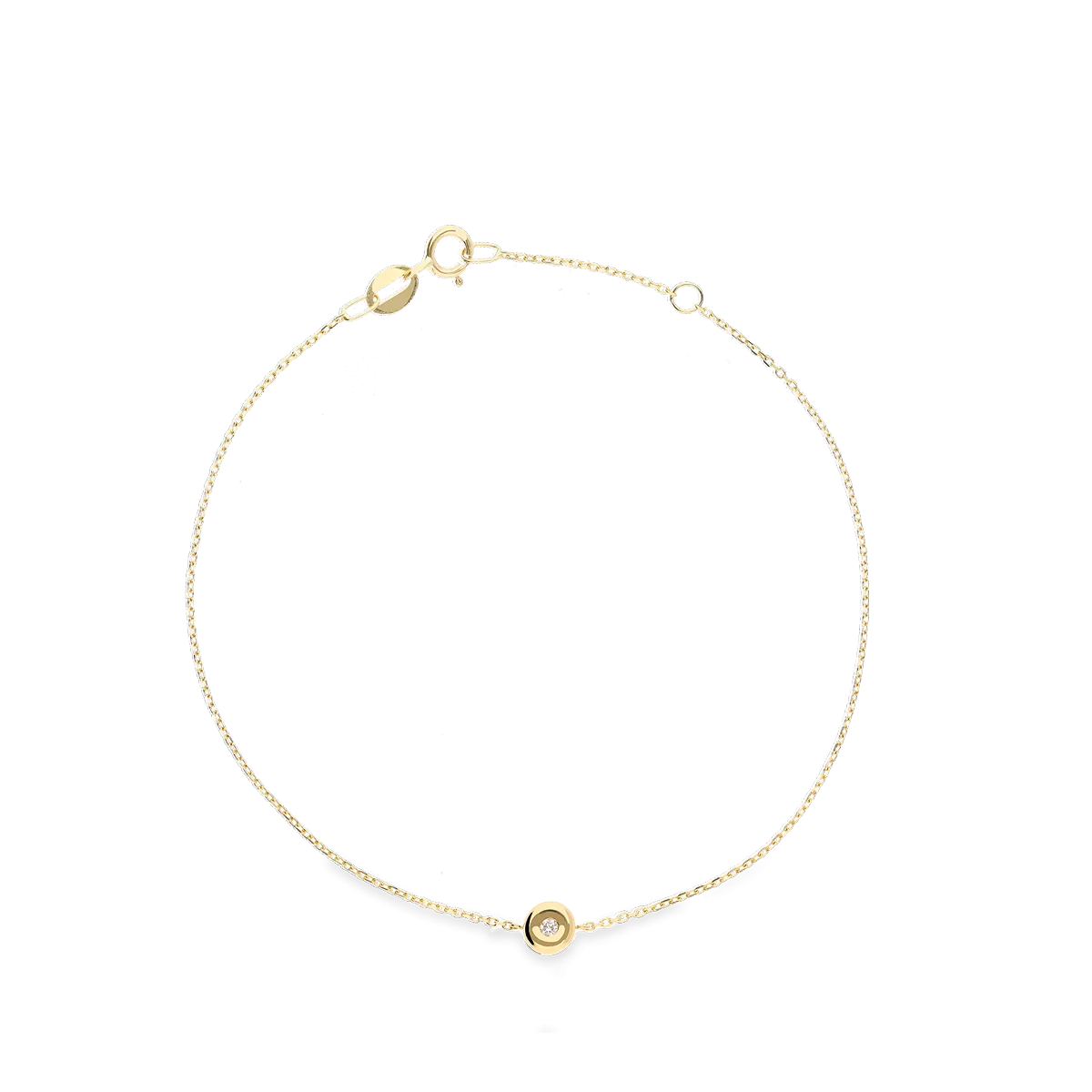 18k gold diamond bracelet