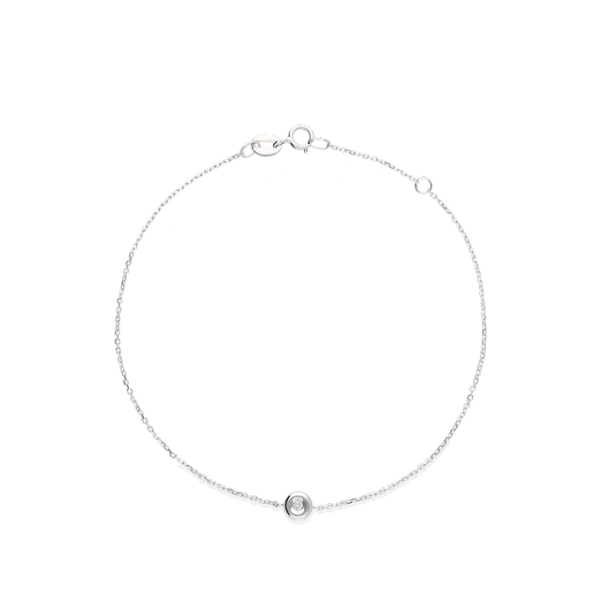 Pulsera diamante oro 18 quilates