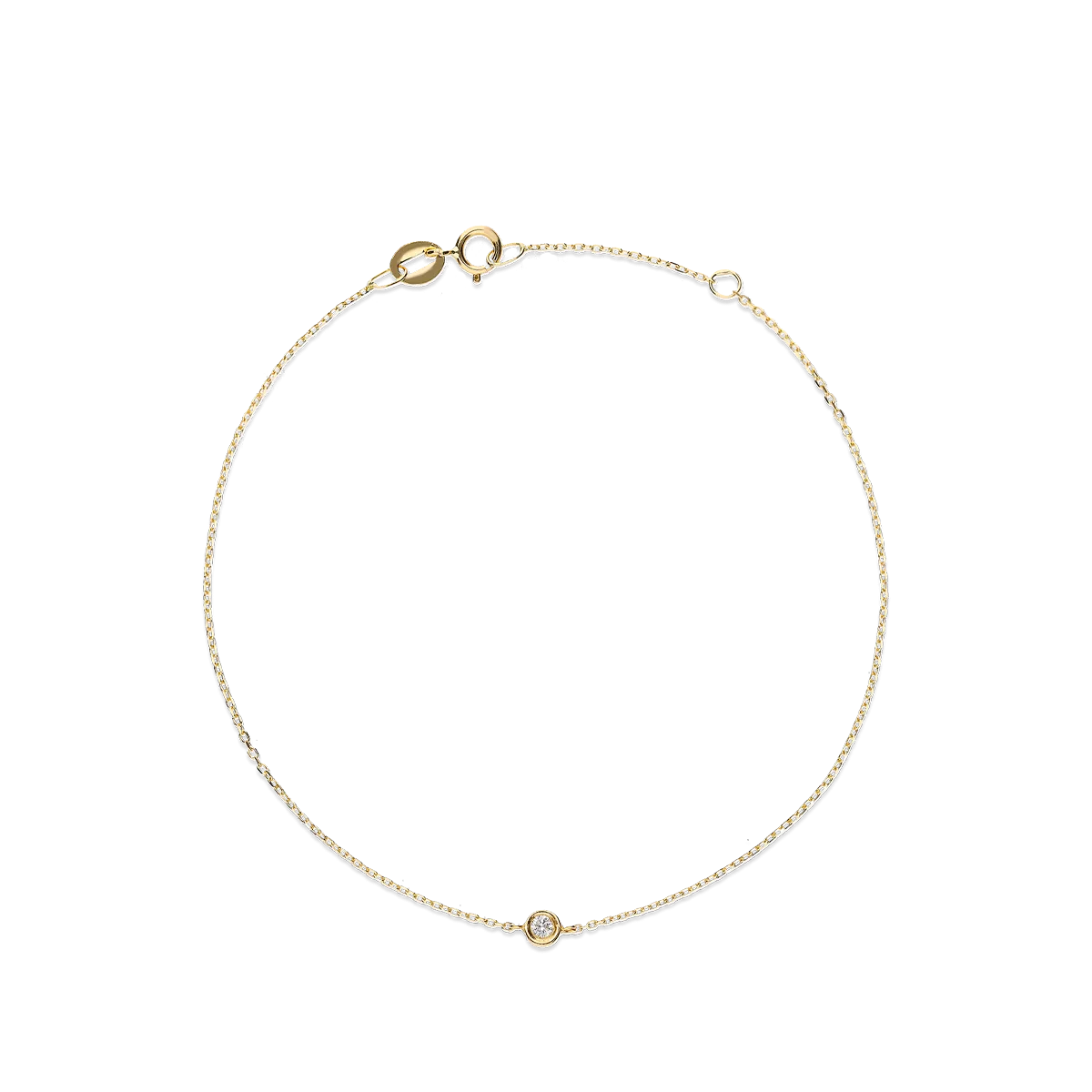 18k gold diamond bracelet