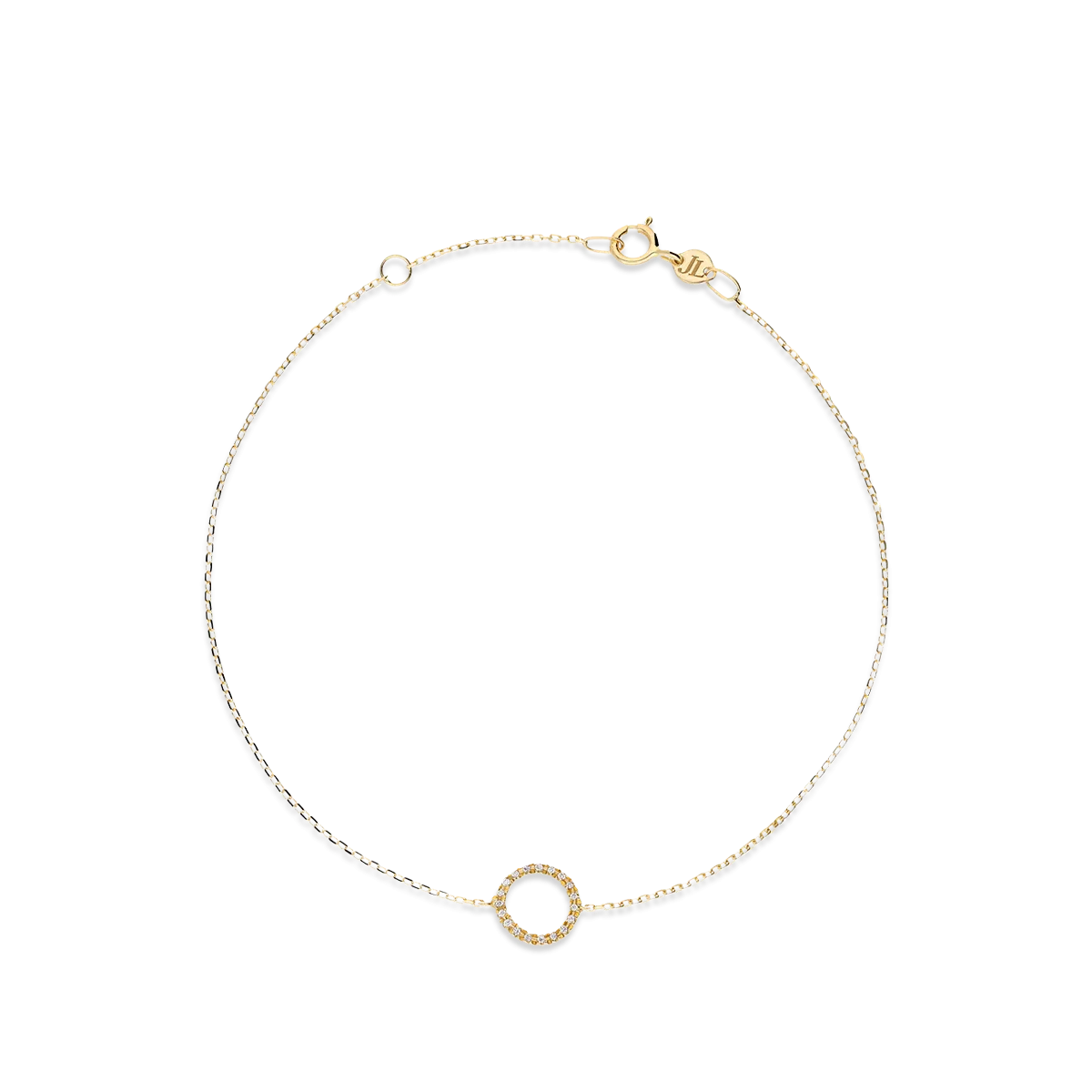 Pulsera diamante oro 18 quilates