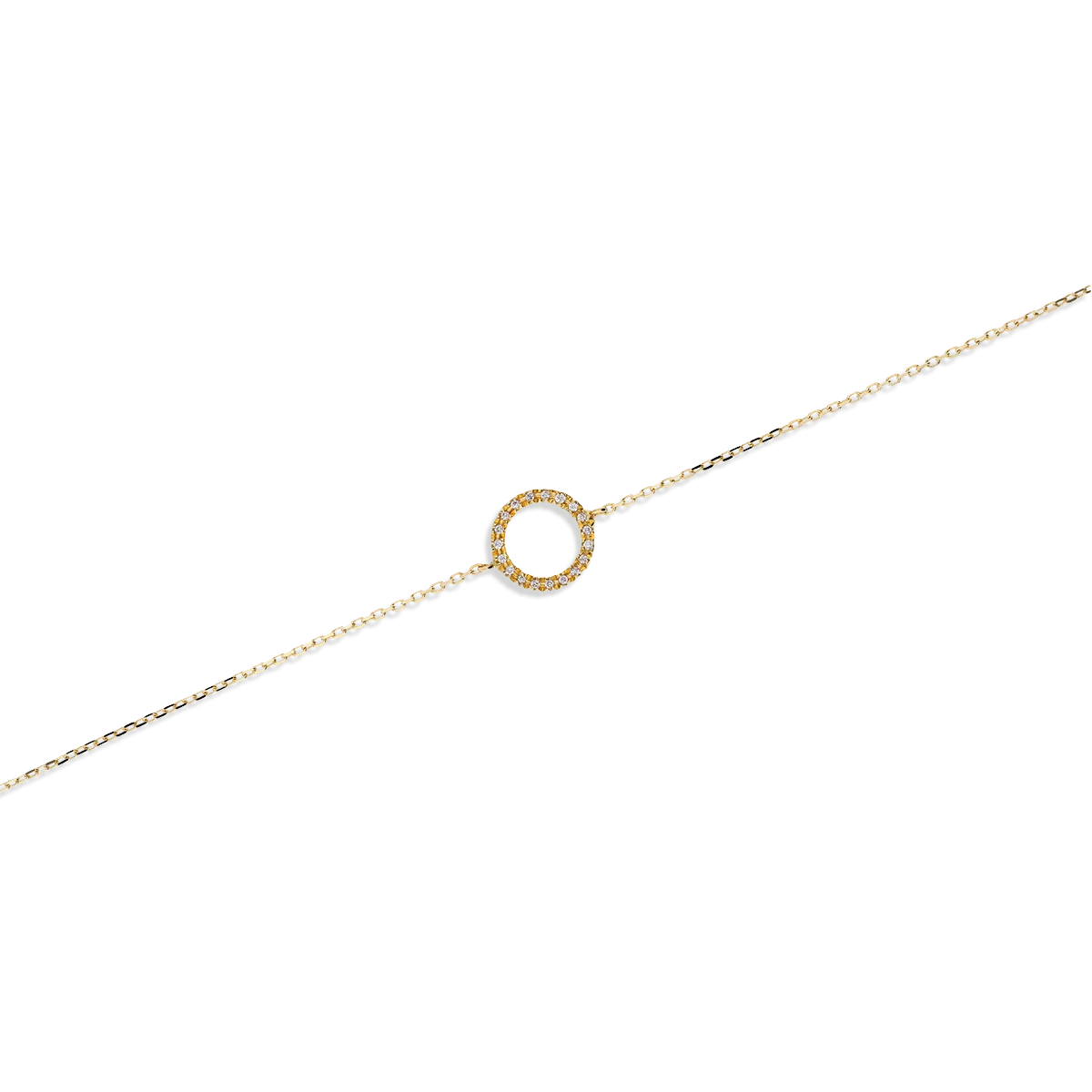 Pulsera diamante oro 18 quilates