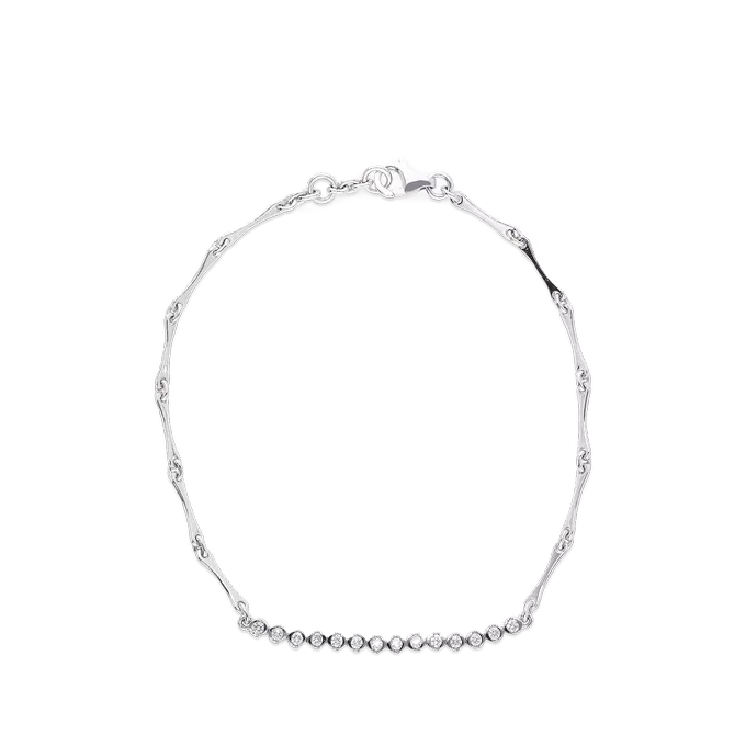 Pulsera diamante oro 18 quilates