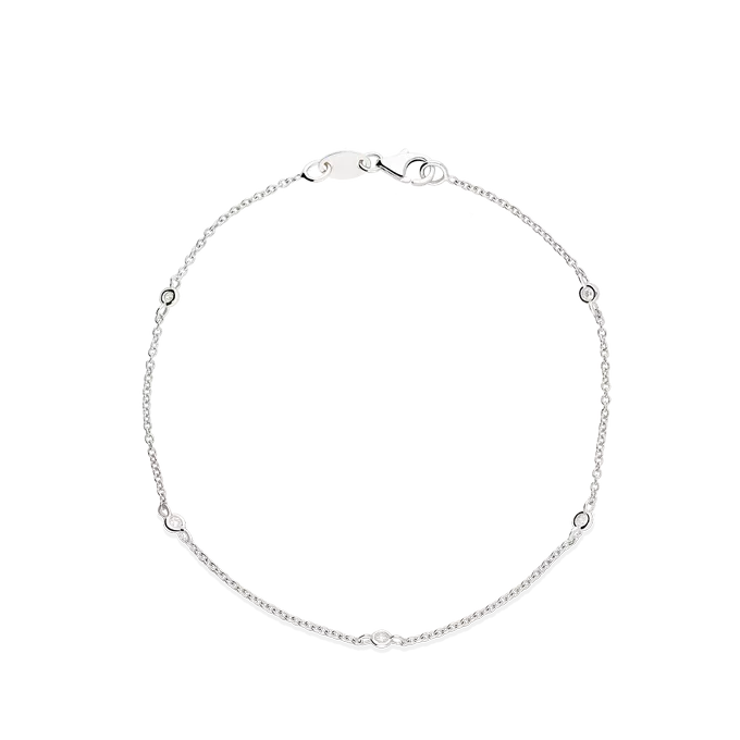 Pulsera diamante oro 18 quilates