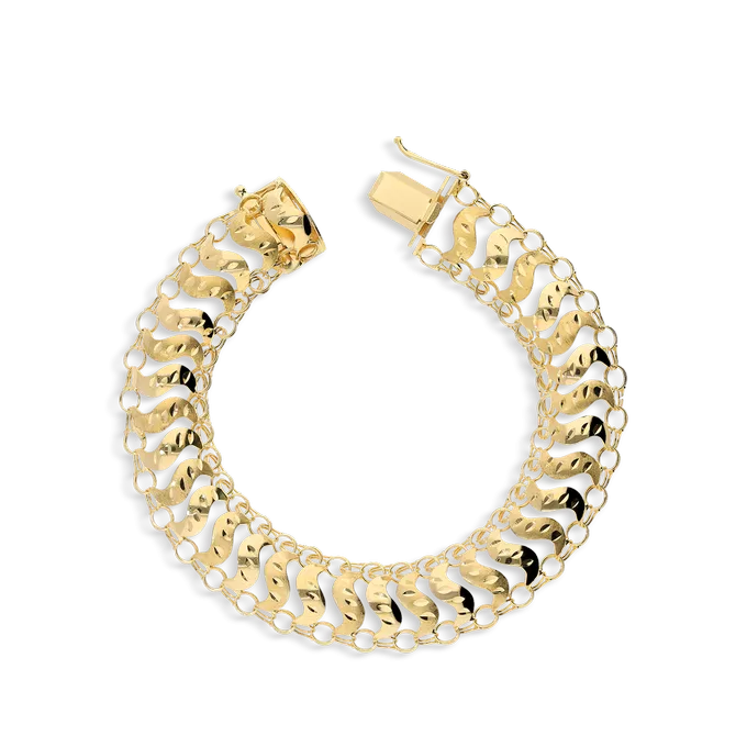 18k gold bracelet