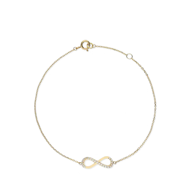 Pulsera oro 18 quilates INFINITY