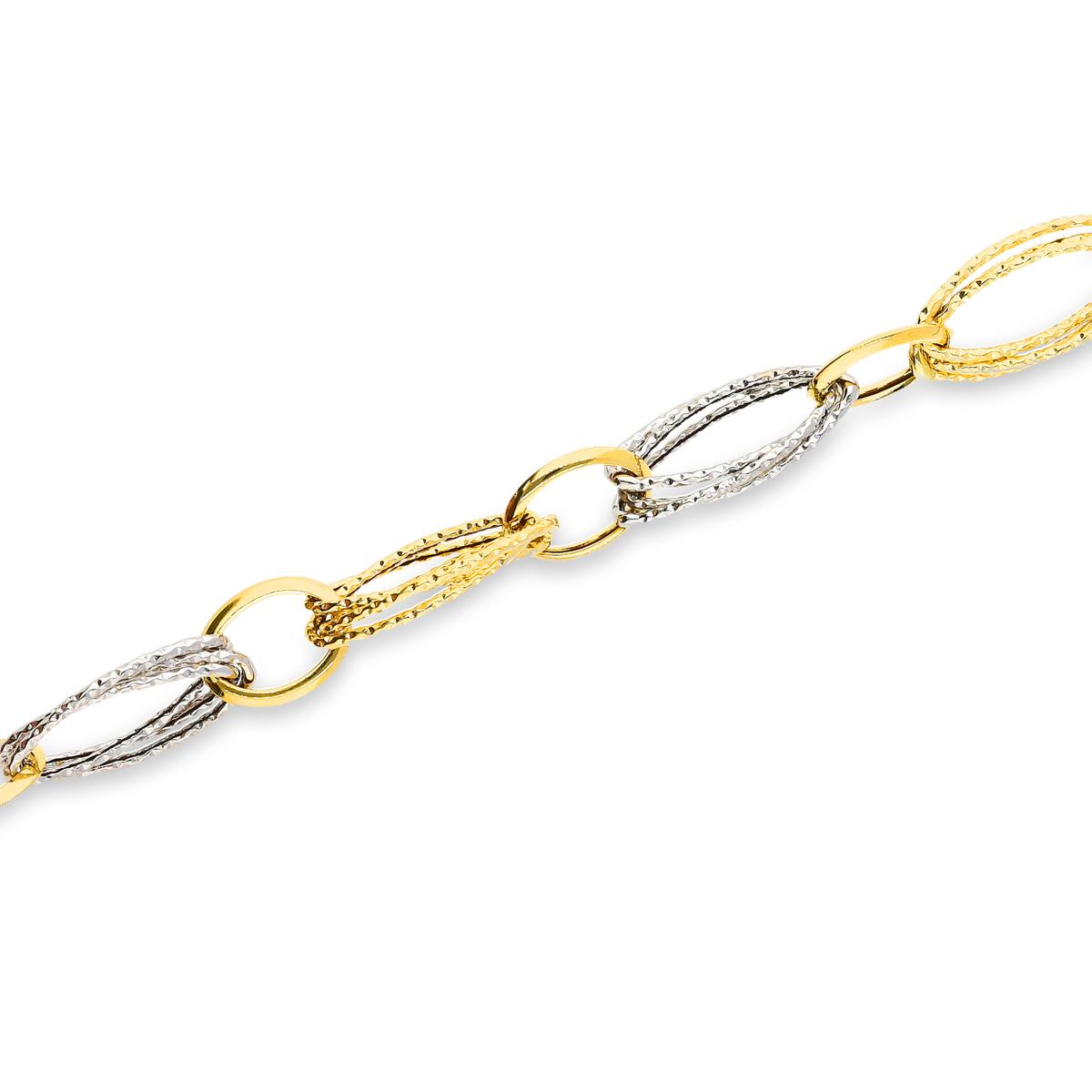 750 gold bracelet