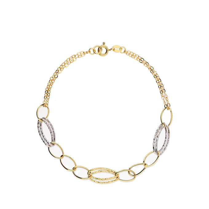 750 gold bracelet