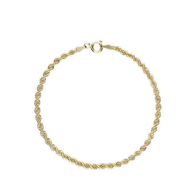 18k gold bracelet THE ROPE