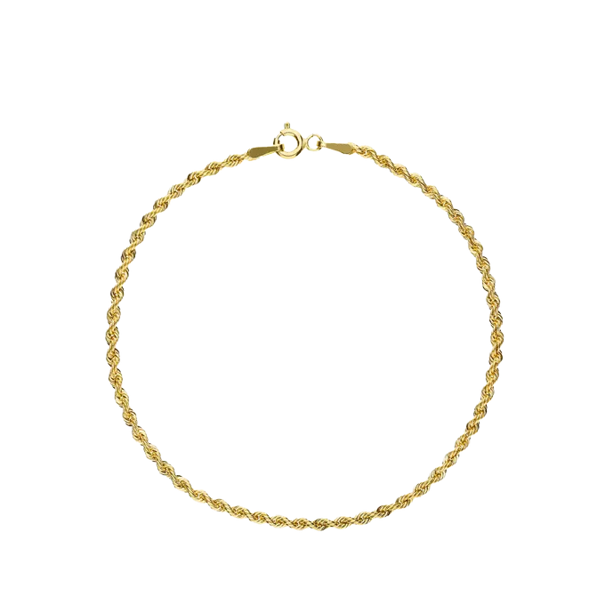 18k gold bracelet THE ROPE