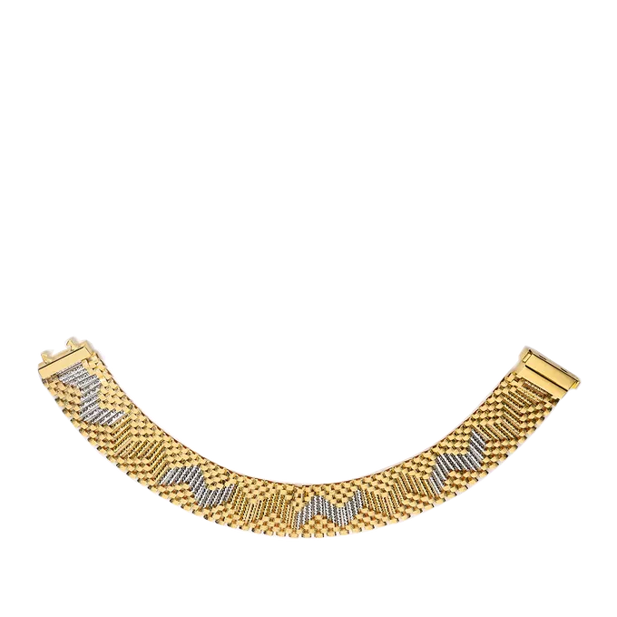 18k gold bracelet BLACKJACK