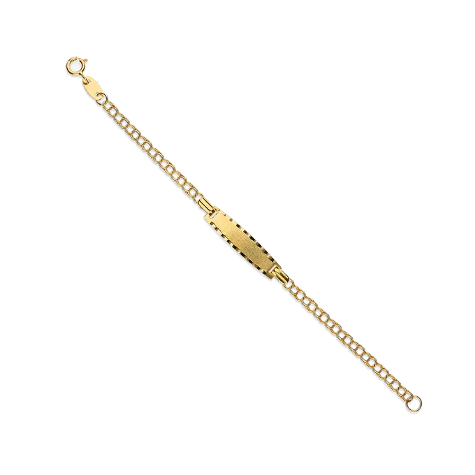 Pulsera esclava bebe oro 18 quilates