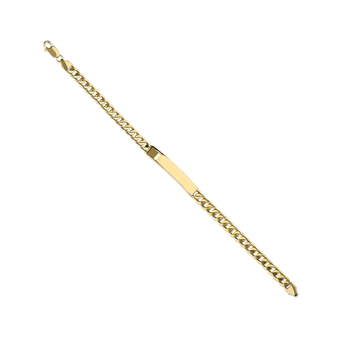 18k gold ID bracelet