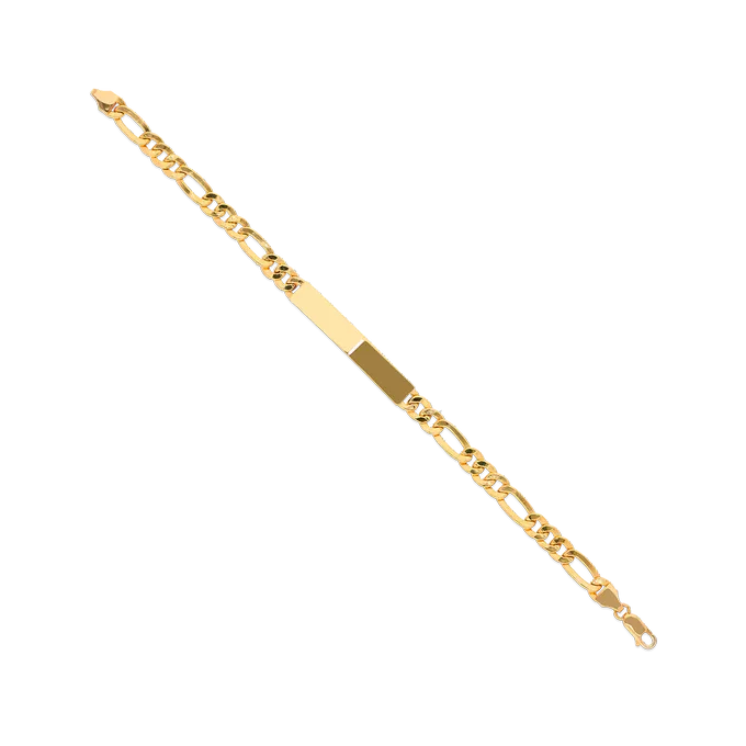 18k gold ID bracelet