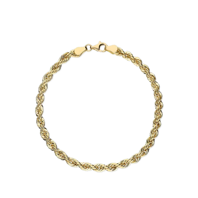 18k gold bracelet THE ROPE