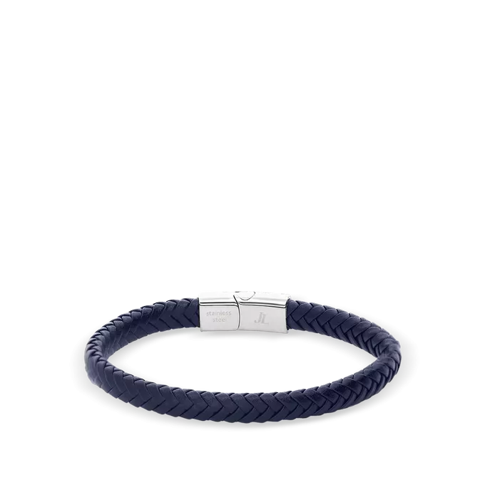 Pulsera hombre cuero trenzado