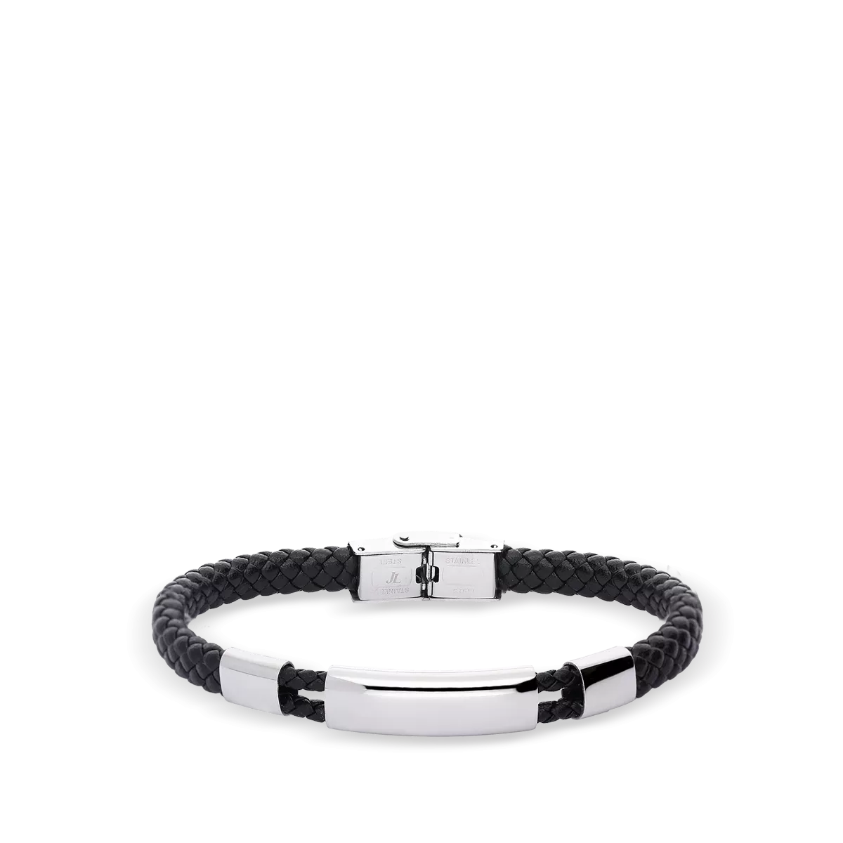 Pulsera hombre cuero trenzado