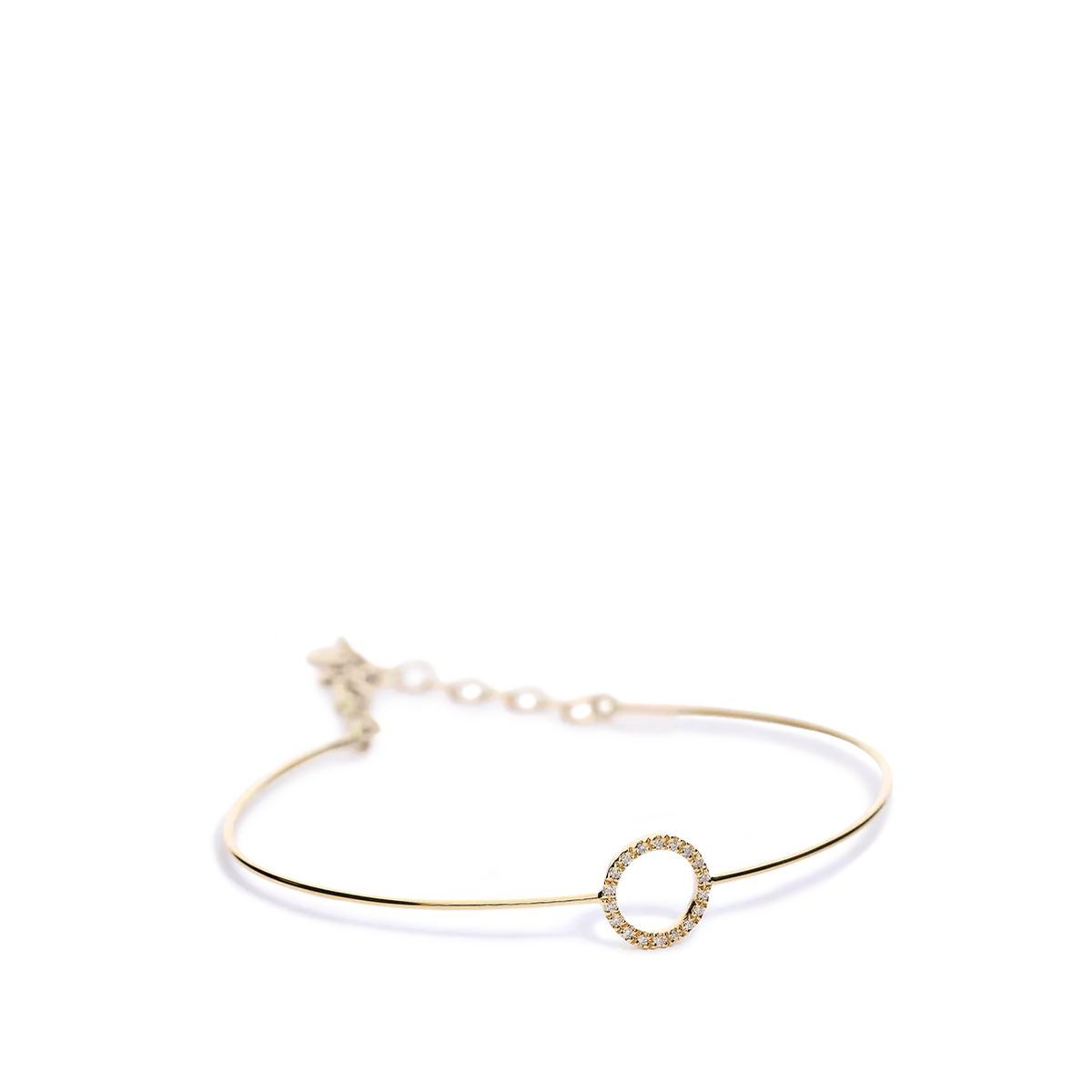 Pulsera diamante oro 18 quilates