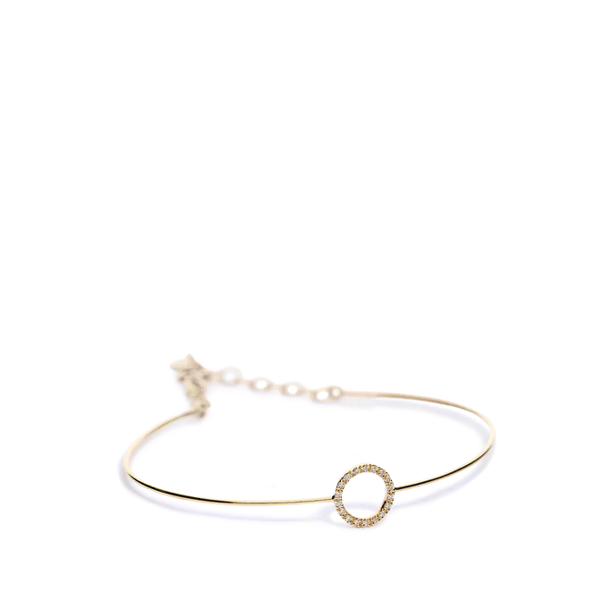 18k gold diamond bracelet