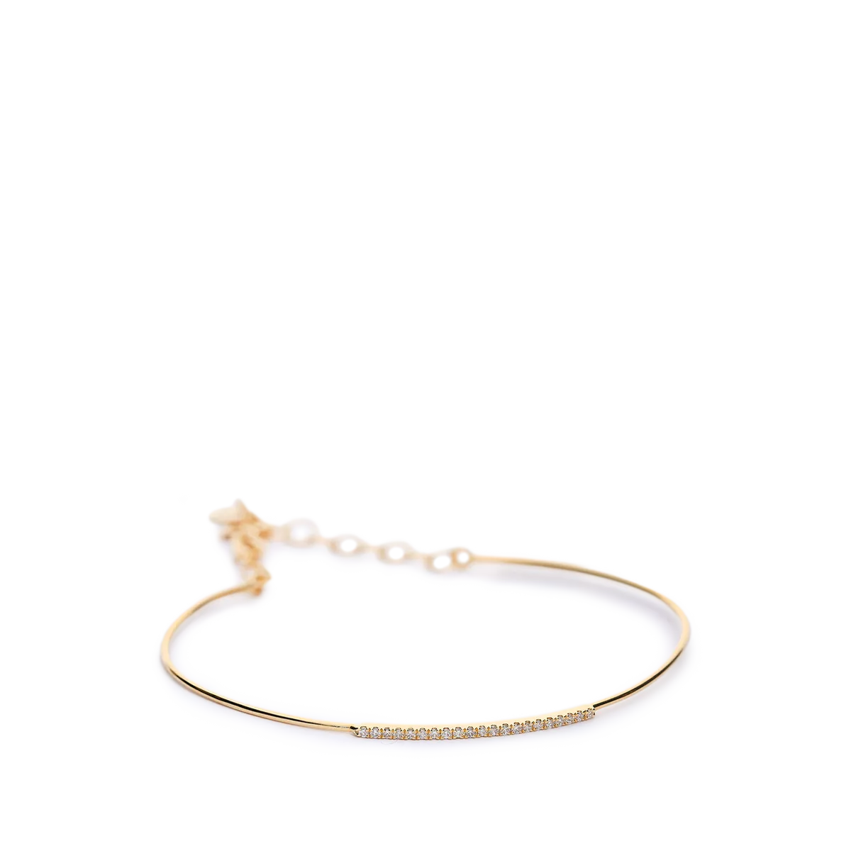 Pulsera diamante oro 18 quilates