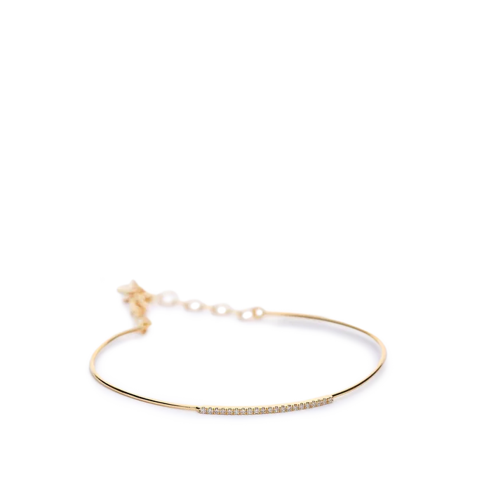 18k gold diamond bracelet