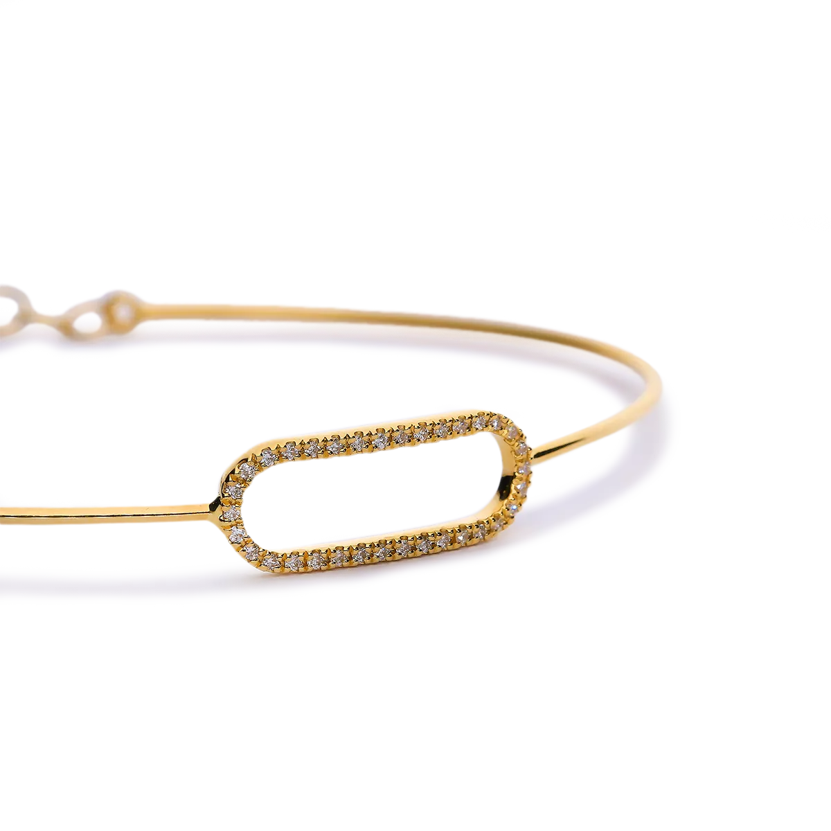 Pulsera diamante oro 18 quilates