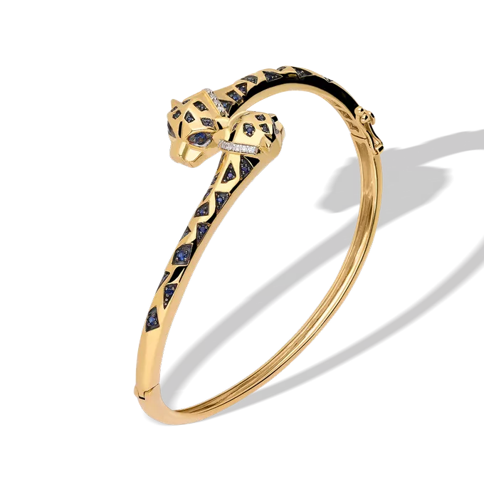 Pulsera diamante oro 18 quilates JAGUAR