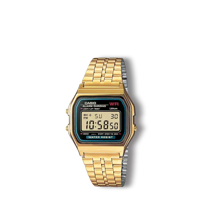 Reloj Casio Collection retro dorado