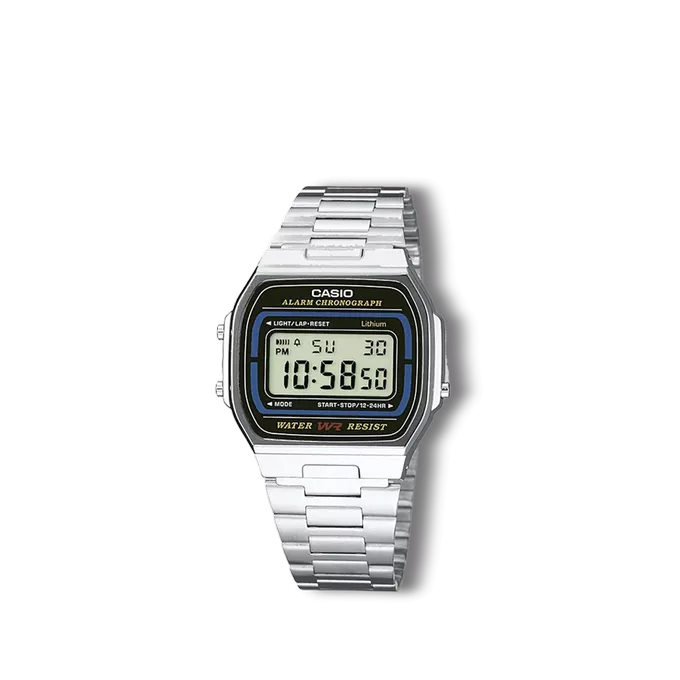 Reloj Casio Collection retro plateado