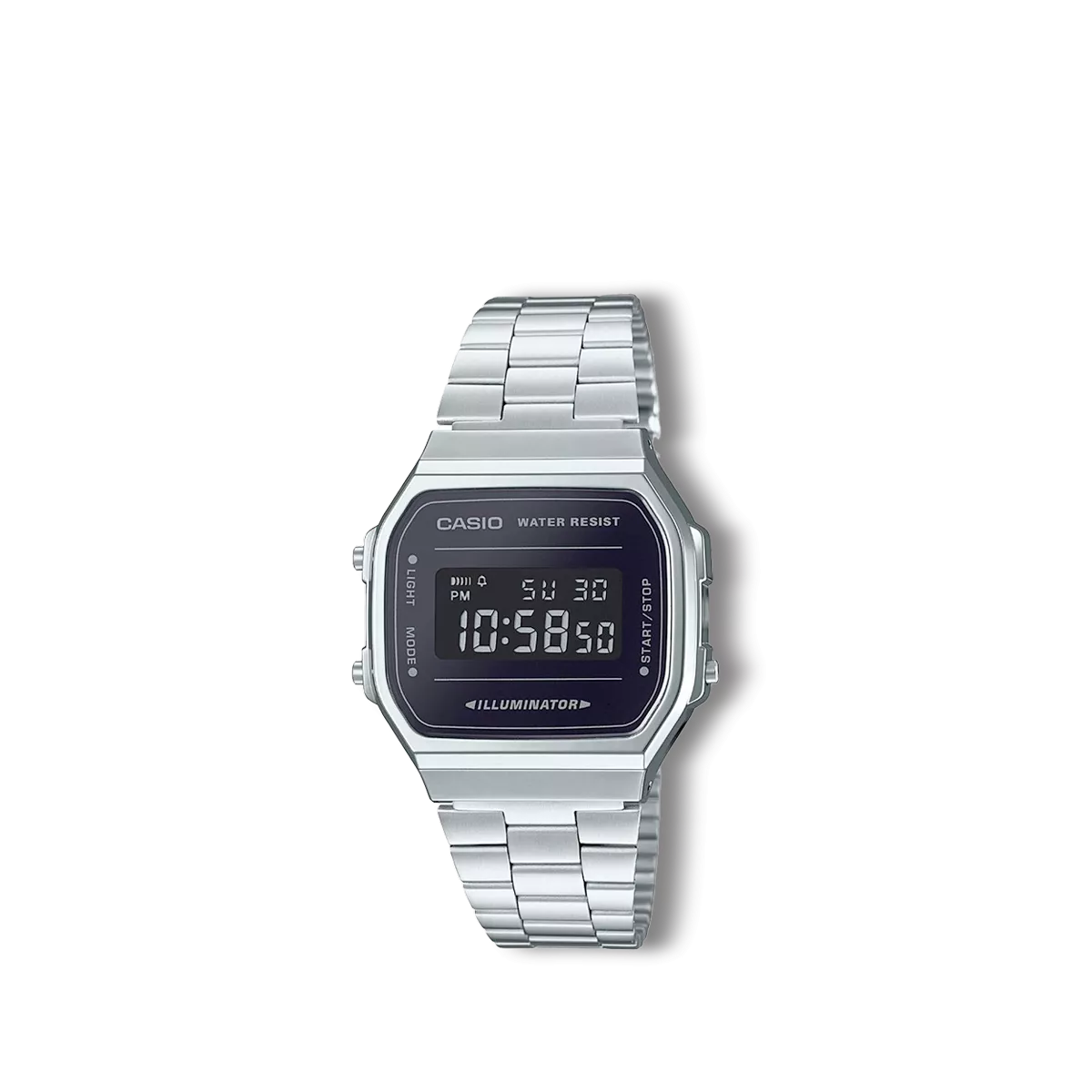 Reloj Casio Collection retro plateado