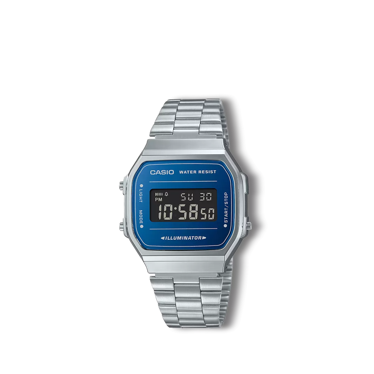 Reloj Casio Collection retro plateado