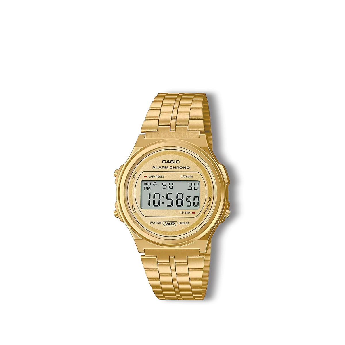 Reloj Casio Collection retro dorado