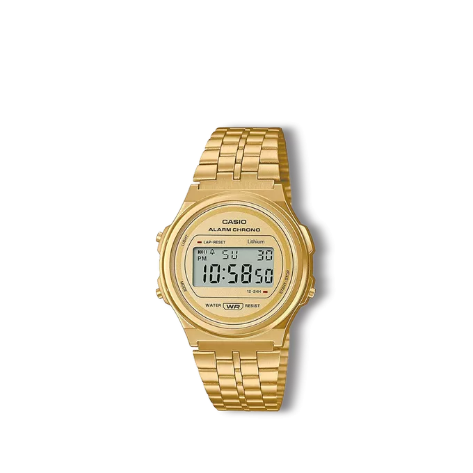 Reloj Casio Collection retro dorado