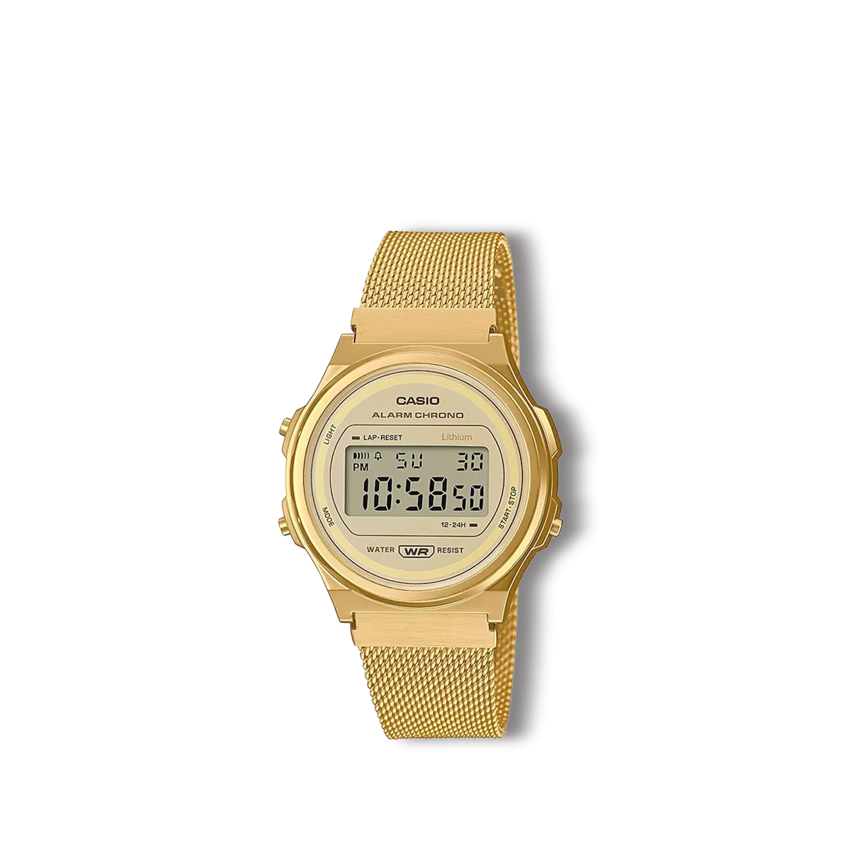 Reloj Casio Collection retro dorado