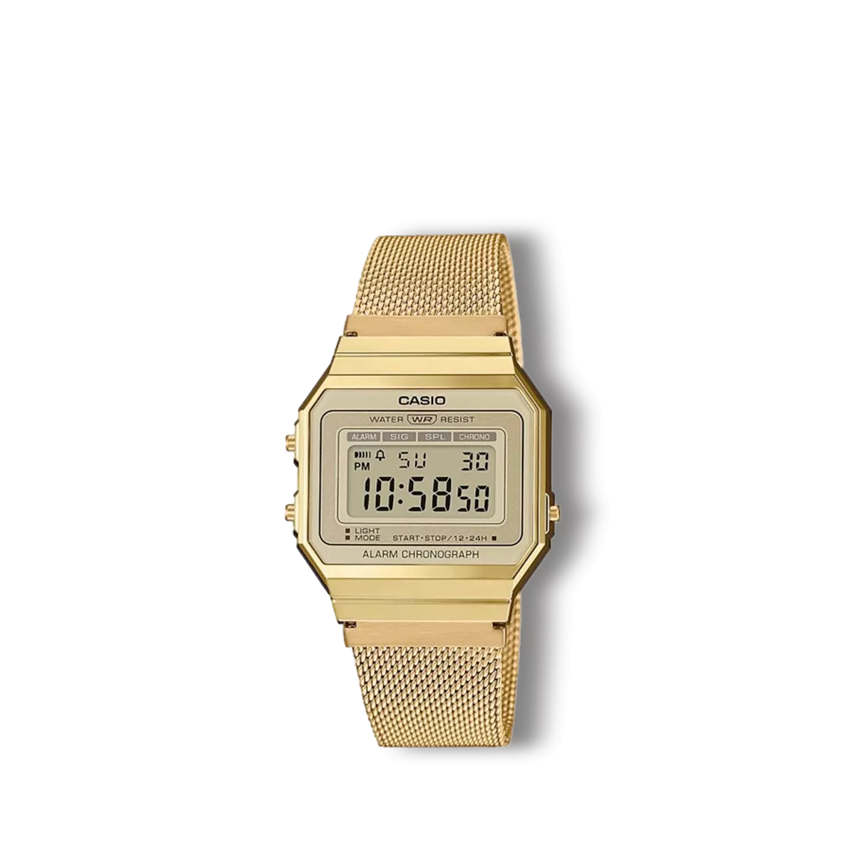 Reloj Casio Collection retro dorado