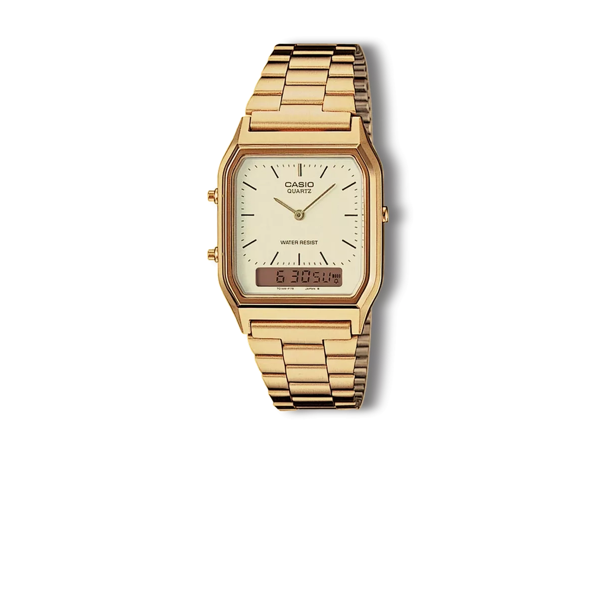 Reloj Casio Collection retro dorado