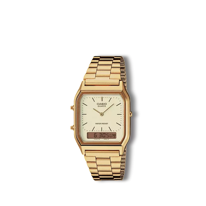 Reloj Casio Collection retro dorado