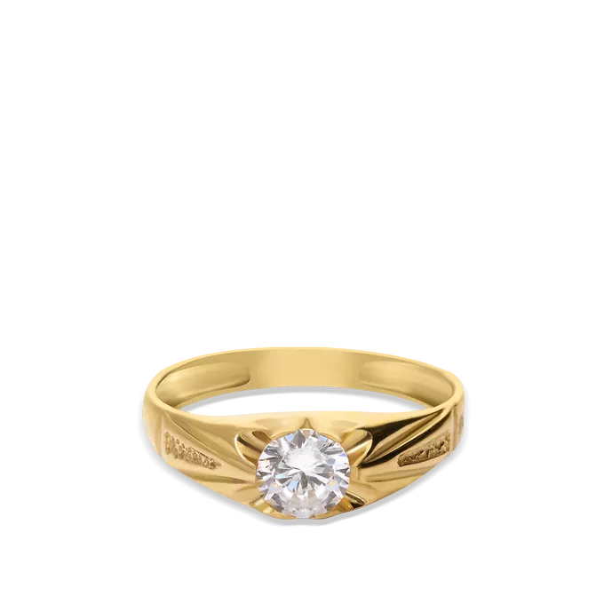 18k gold ring